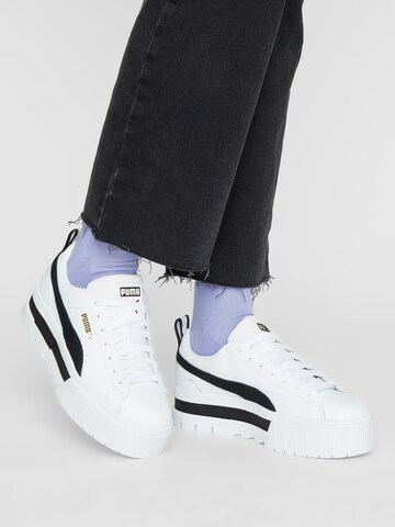 PUMA Platform trainers 'Mayze' in White