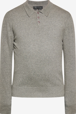 boline Sweater in Grey: front