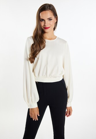 faina Blouse in Wit: voorkant