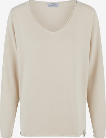 Cotton Candy Langarmshirt in Weiß: Vorderseite