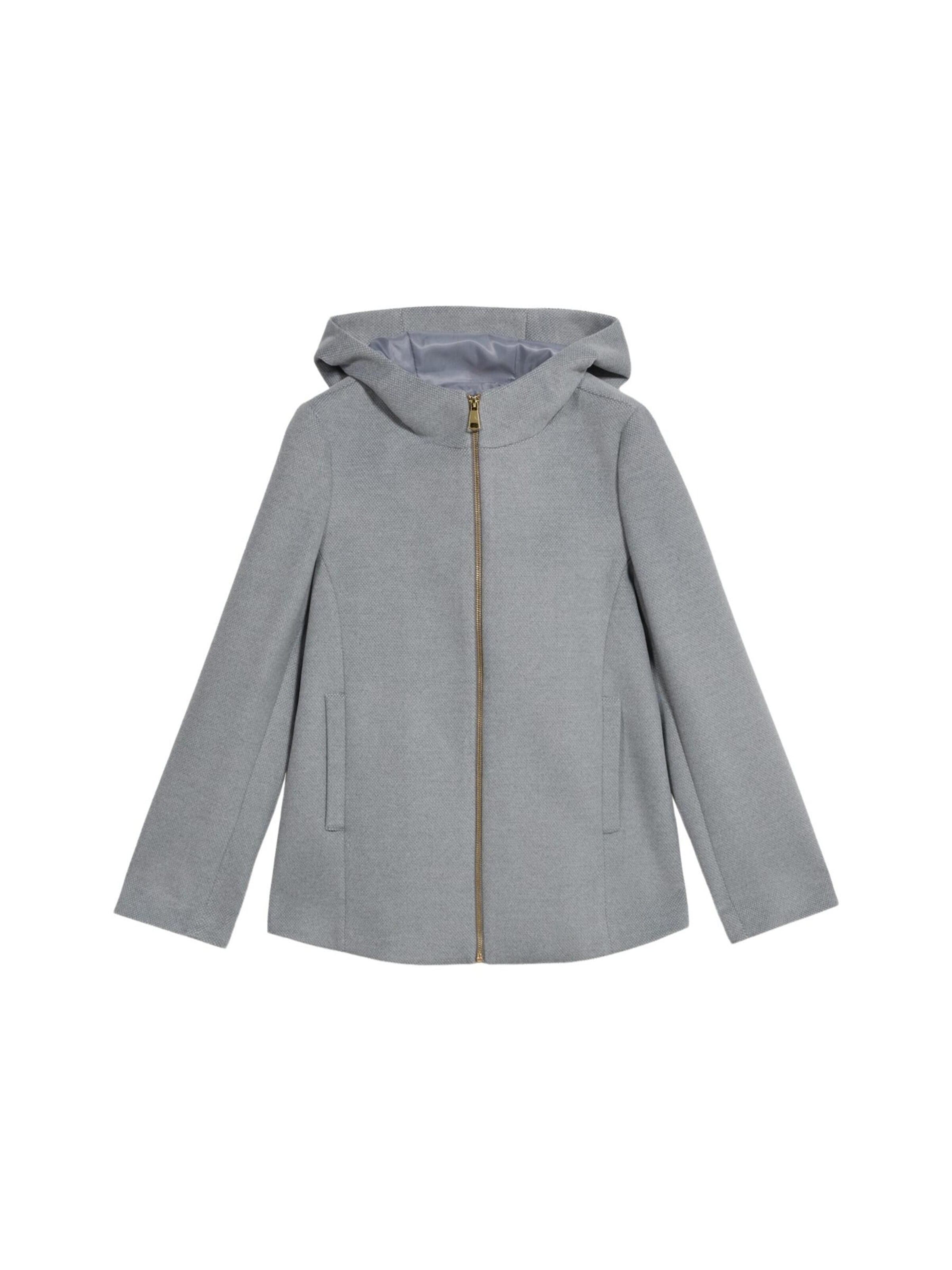 oltre - Abrigo de invierno en gris: frente