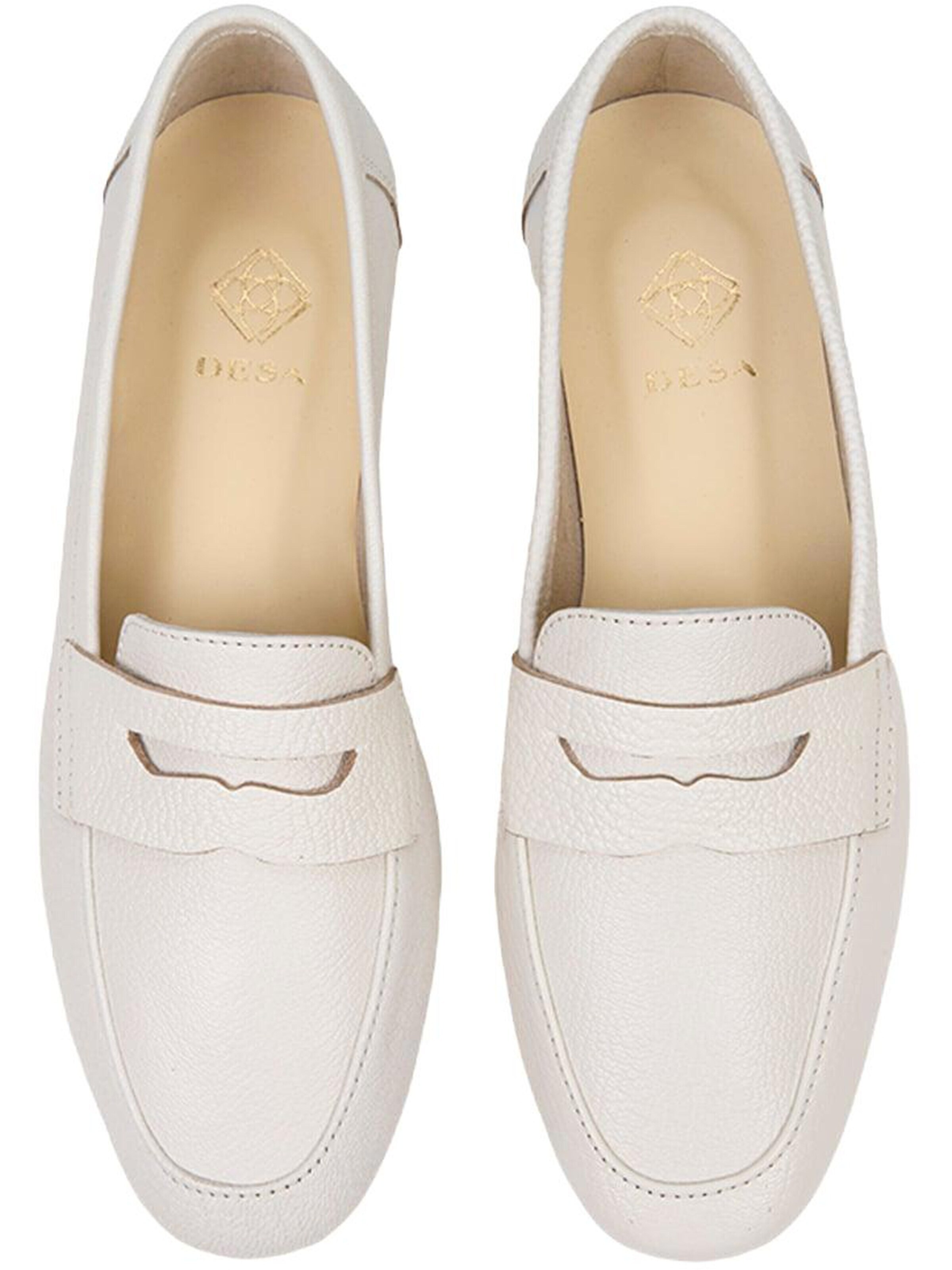 Desa Moccasins 'Loafer' in White