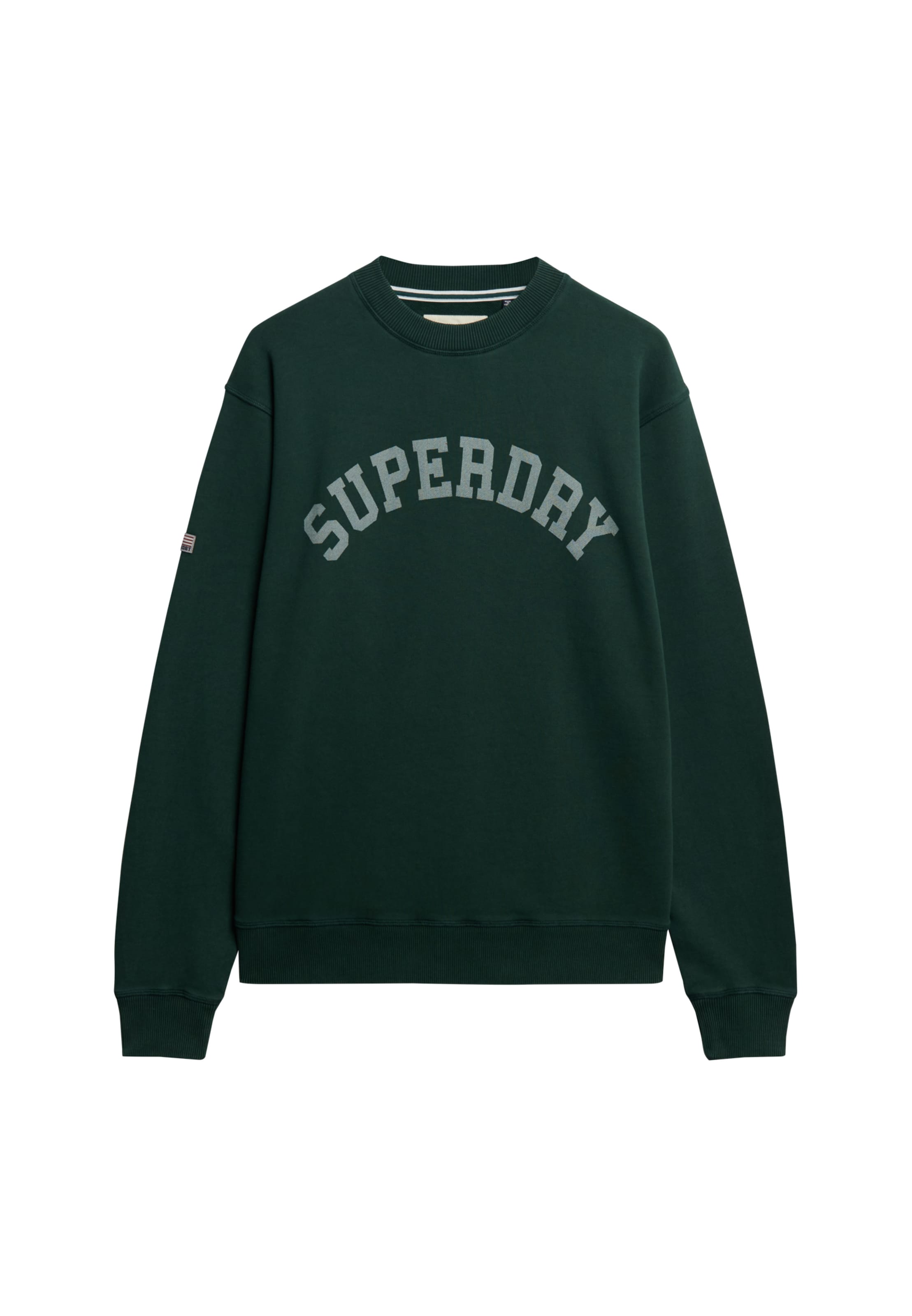 Sweat-shirt Superdry & Co en vert : devant