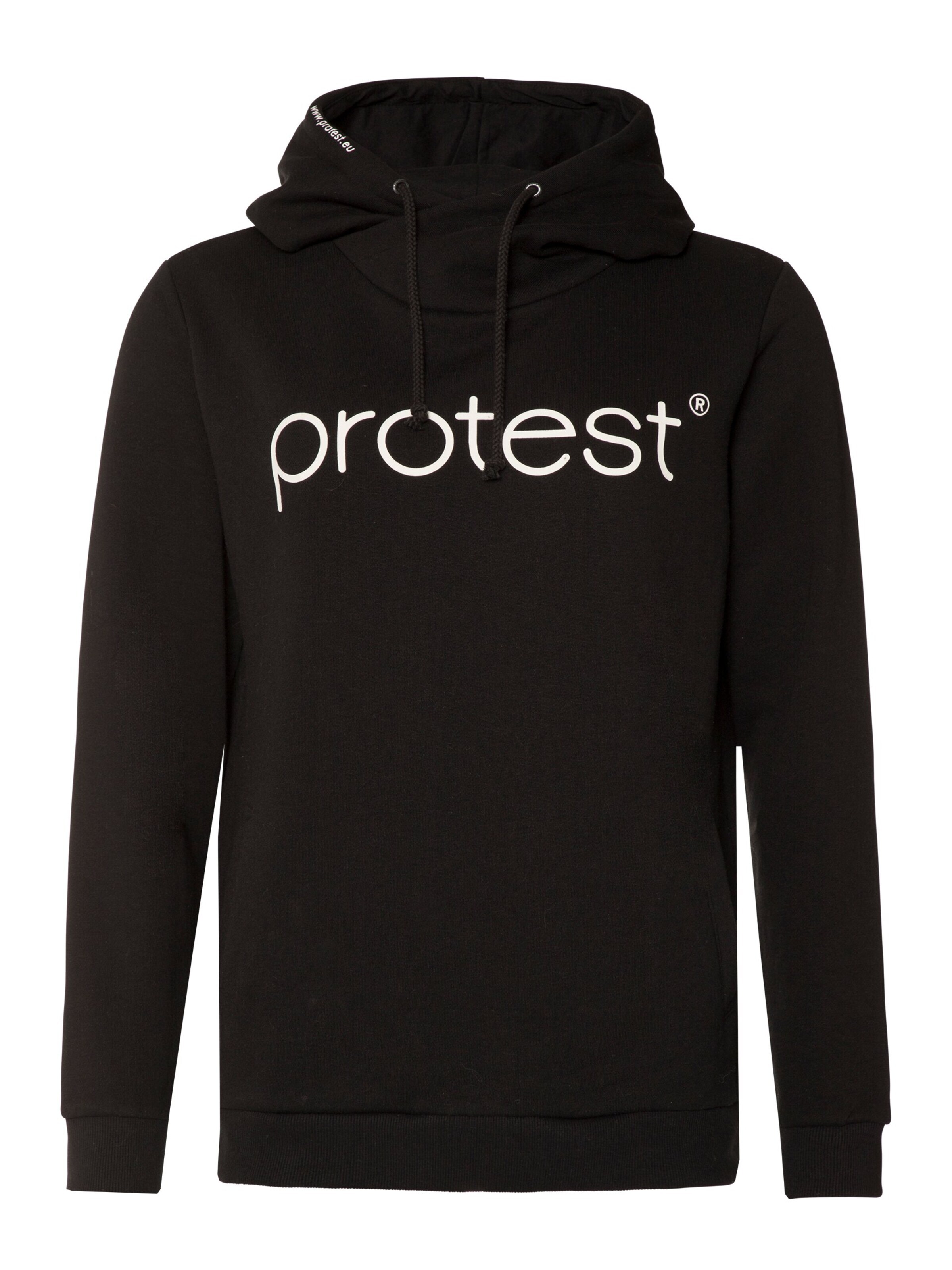 PROTEST Pullover 'CLASSIC LOGO HOODY'‌‌‌‌‌ in Schwarz: Vorderseite
