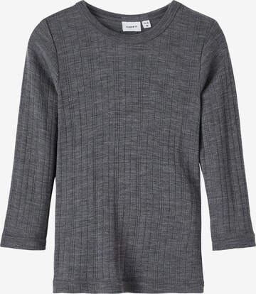 NAME IT Shirts 'Wang' i grå: forside