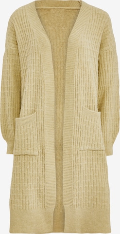 Cardigan aleva en beige : devant