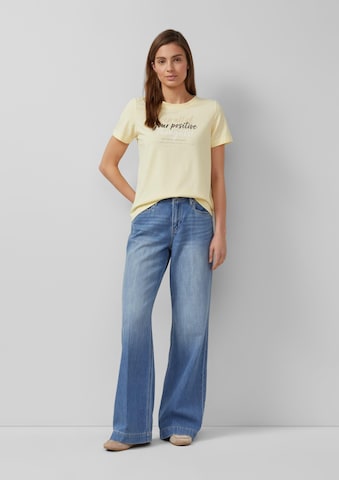 s.Oliver Μπλουζάκι σε κίτρινο