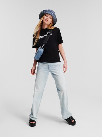 KARL LAGERFELD JEANS Tričko - Čierna