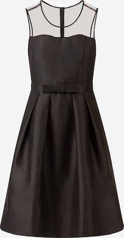 melns Kraimod Kokteiļkleita: no priekšpuses