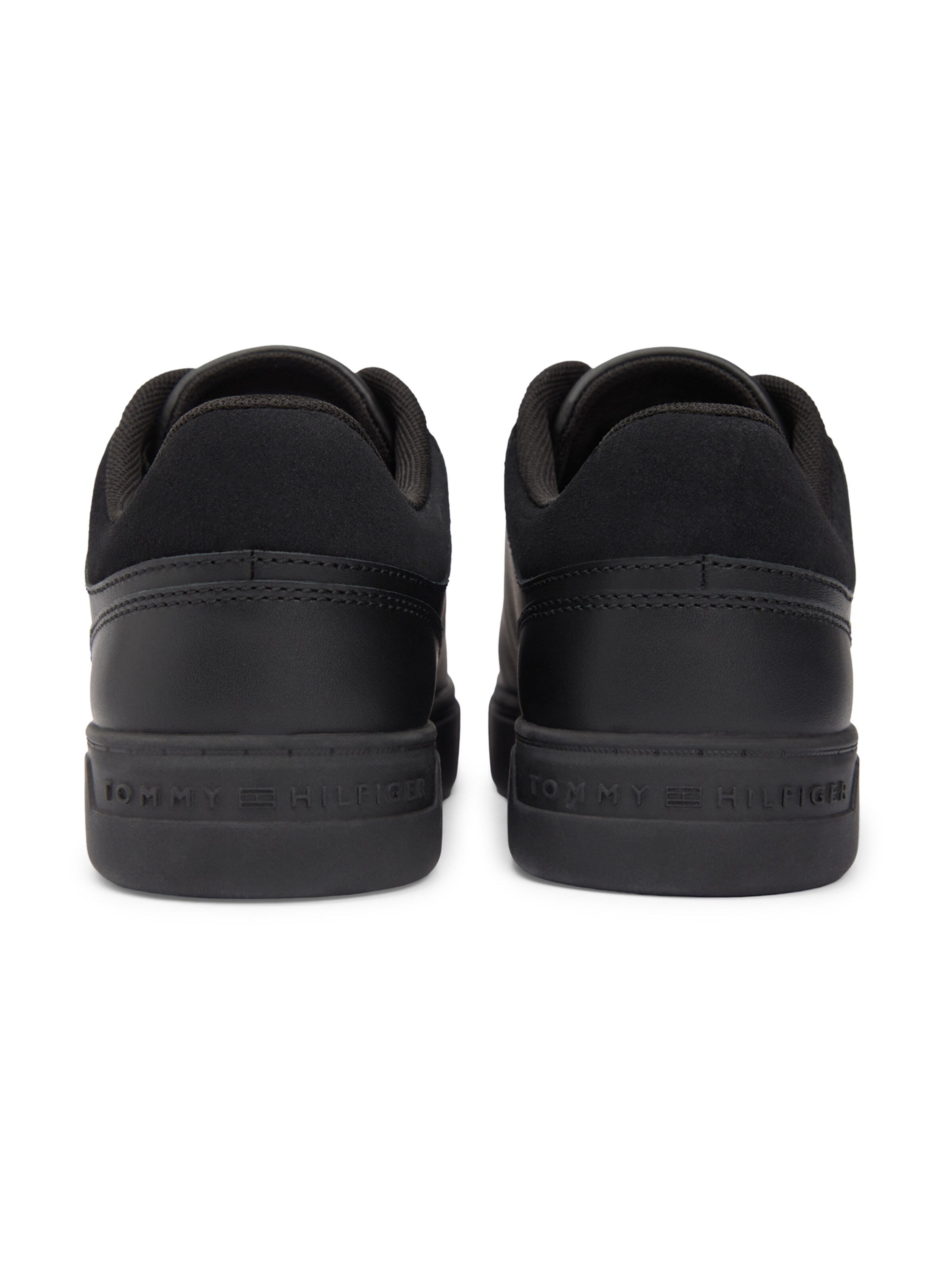 Sneaker low de la TOMMY HILFIGER pe negru