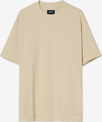 Tricou Bershka pe bej, Vizualizare produs