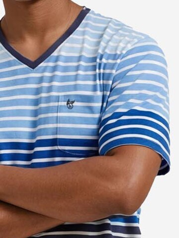 HAJO Pyjama kort 'Klima Komfort' in Blauw
