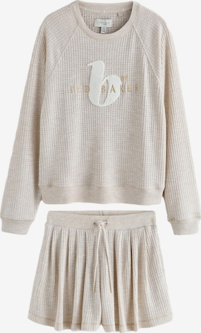B by Ted Baker Pyjamashortsit värissä beige: etupuoli