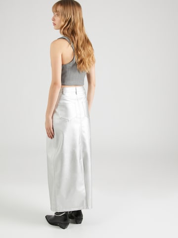 Nasty Gal Skirt in Silver