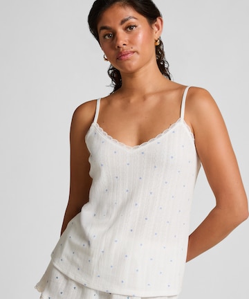 Hunkemöller Pyjama in Wit: voorkant