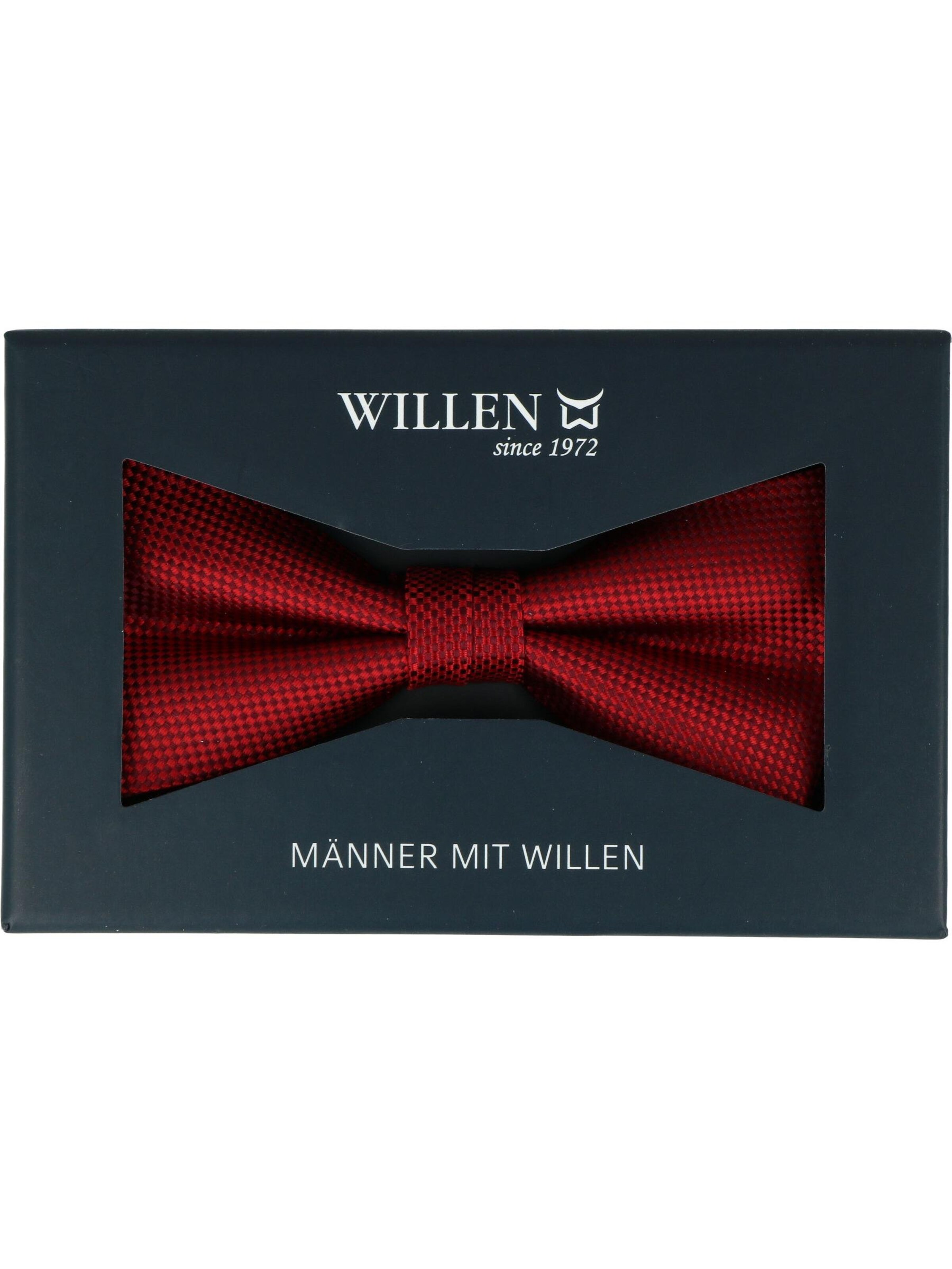 WILLEN Bow Tie 'Oxford' in Red