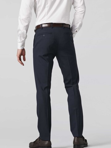 Meyer Hosen Regular Chinohose in Blau