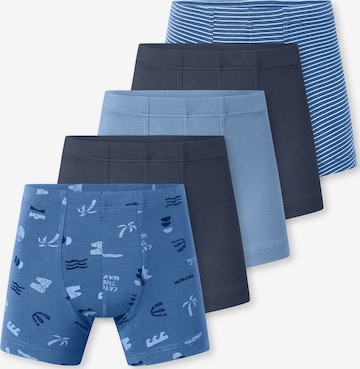 SCHIESSER - Calzoncillo '95/5' en azul: frente