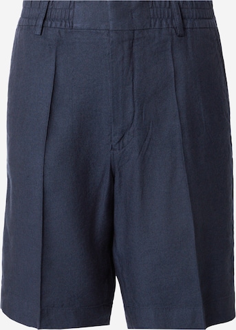 Regular Pantalon à plis 'Billie' NN07 en bleu : devant