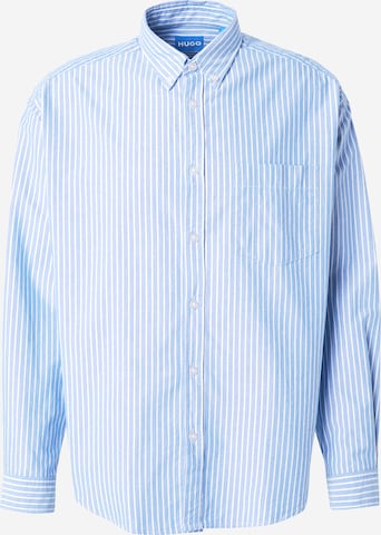 HUGO Рубашка 'Ebill' в Синий: спереди