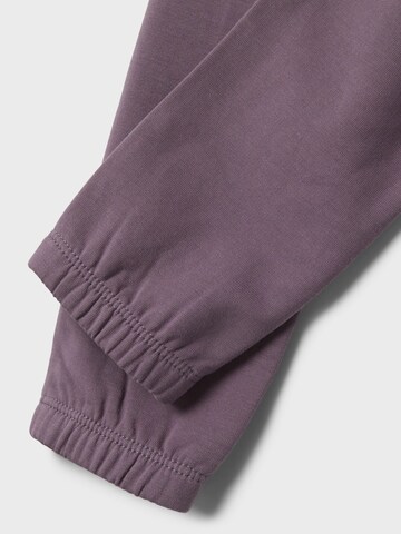 NAME IT Tapered Trousers in Purple