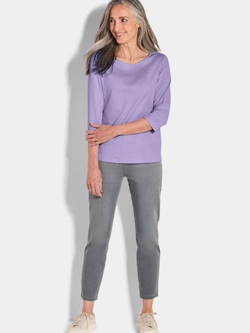 Goldner Shirt in Lila