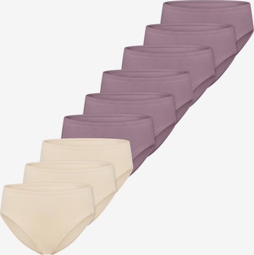 SCHIESSER Slip 'Essentials Cotton' in Braun: Vorderseite
