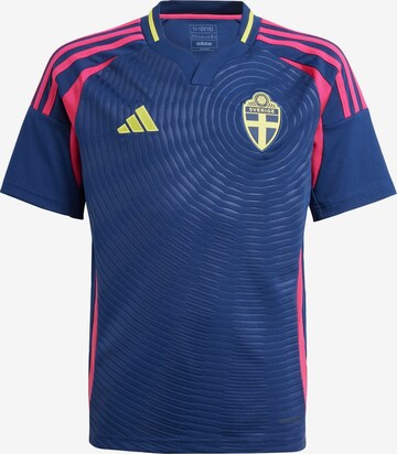 ADIDAS PERFORMANCE Functioneel shirt 'Sweden 24 Away' in Blauw: voorkant