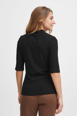 Fransa Pullover in Schwarz