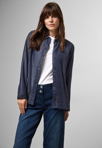 CECIL Blouse in Blue: front