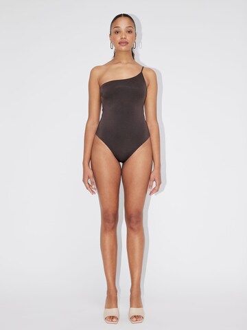 LeGer by Lena Gercke Bralette Swimsuit in Brown