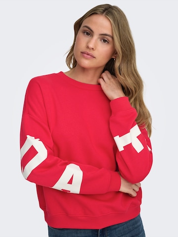 ONLY Mikina – červená