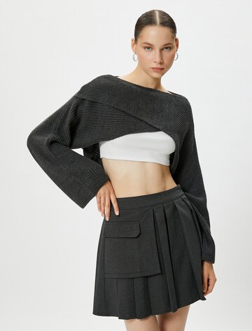 Koton Sweater in Grey: front