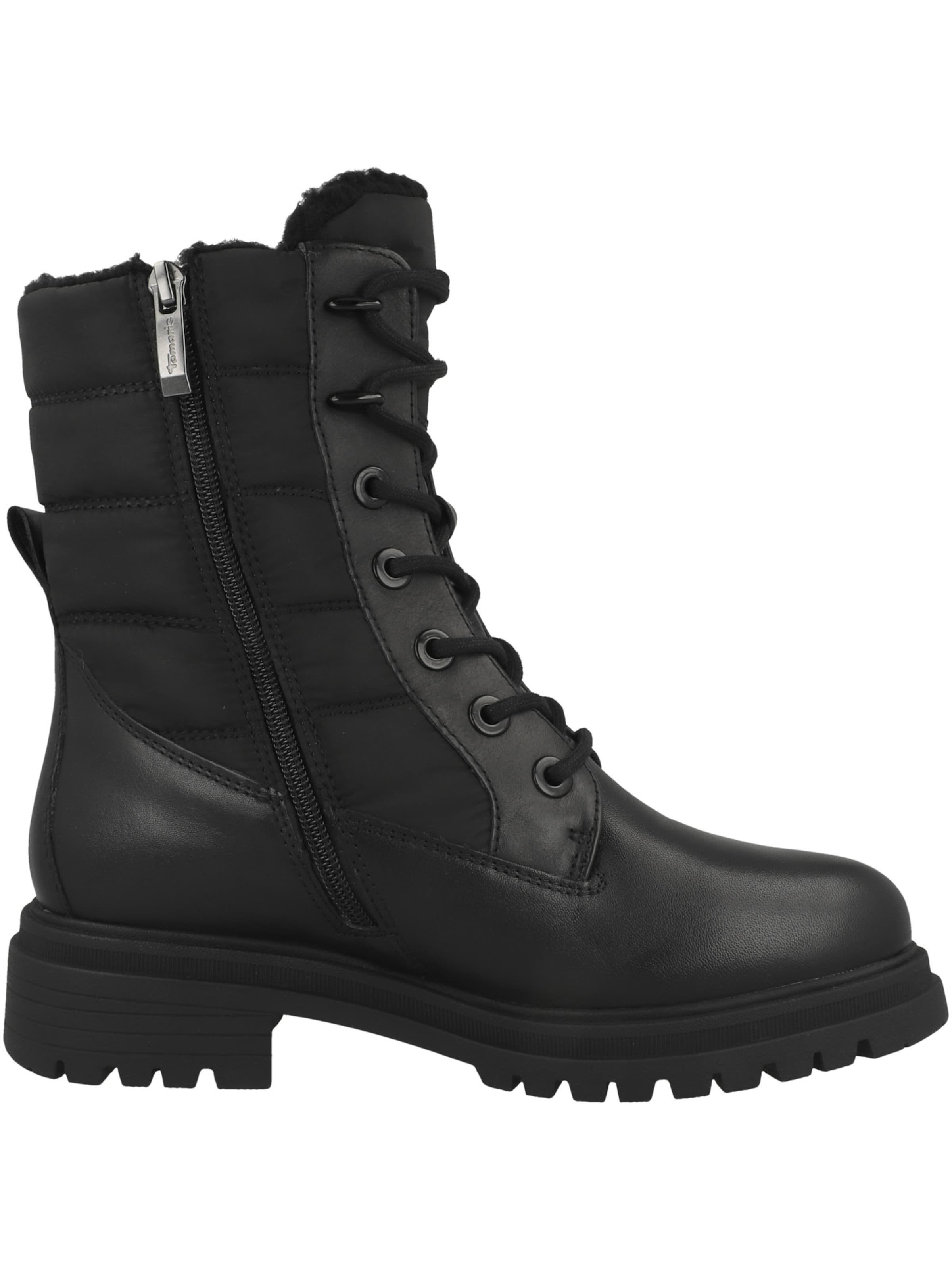 Tamaris - Botim com fivela em preto