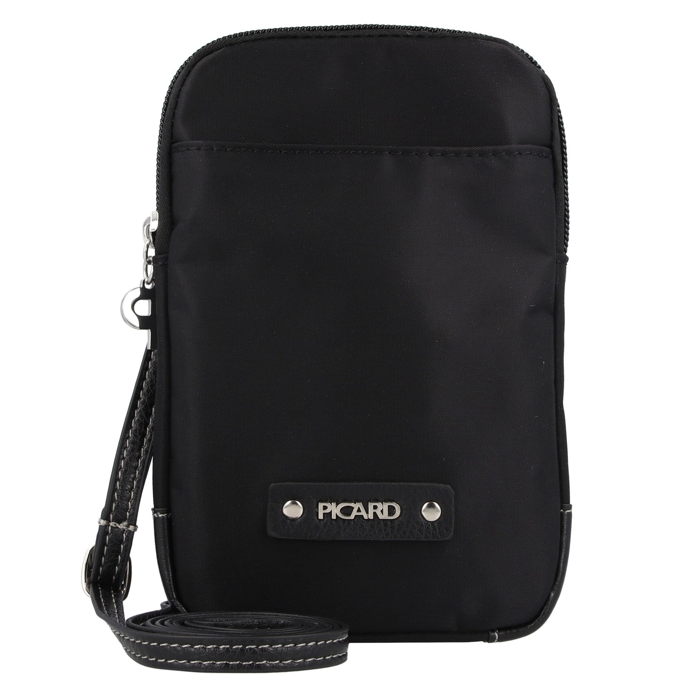 Picard Crossbody Bag in Black: front