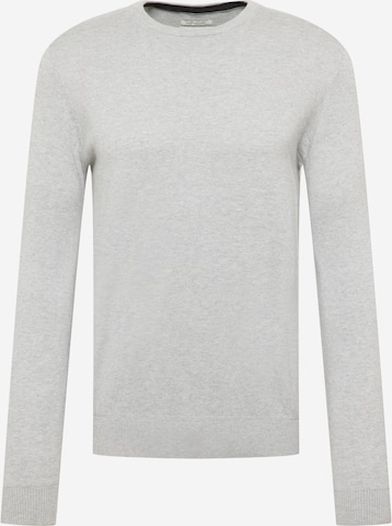 TOM TAILOR Sweater in Grey: front