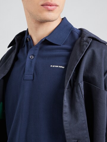 G-STAR Poloshirt 'Oluv' in Blau