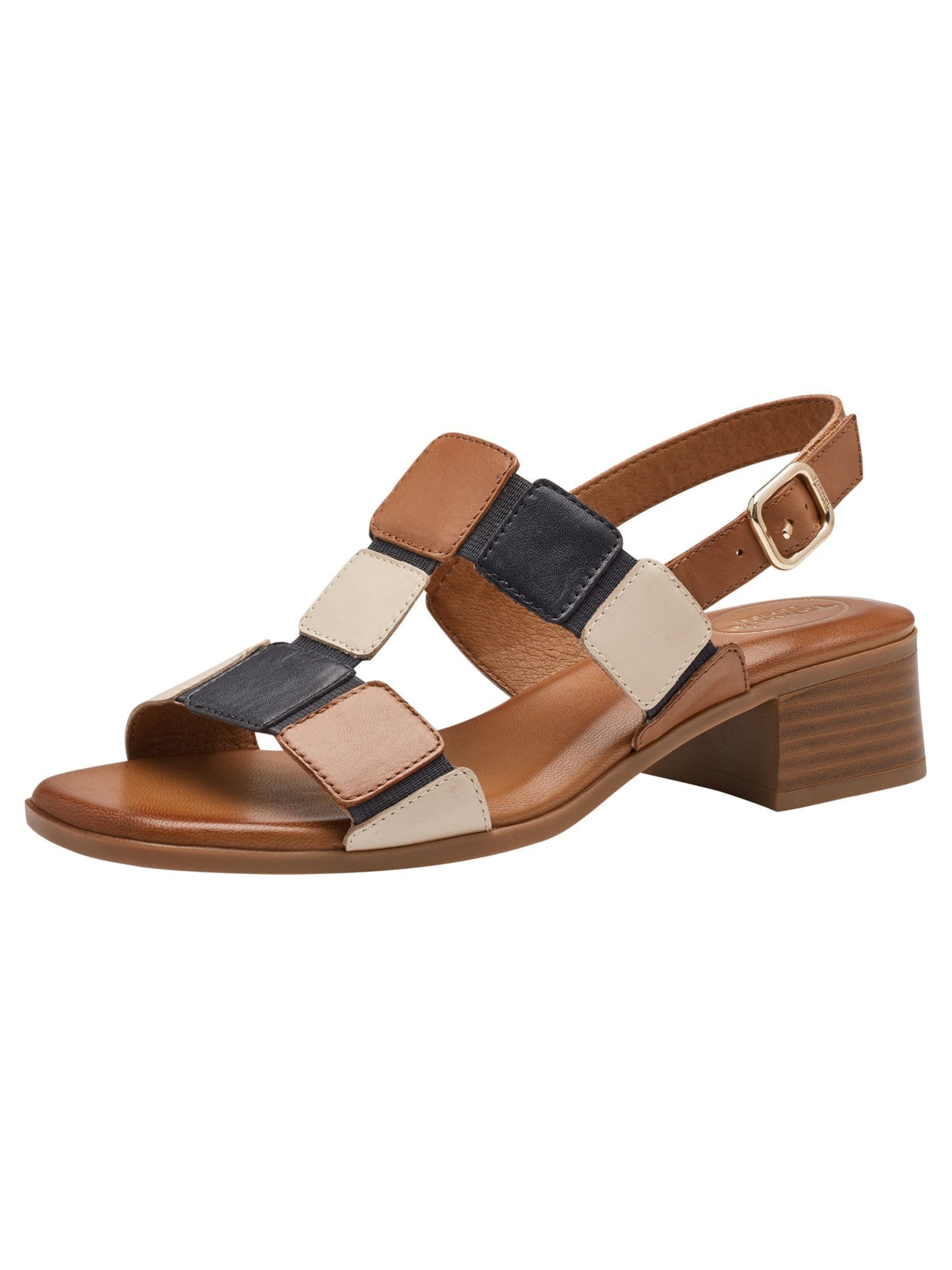 Tamaris Sandal in Brown: front
