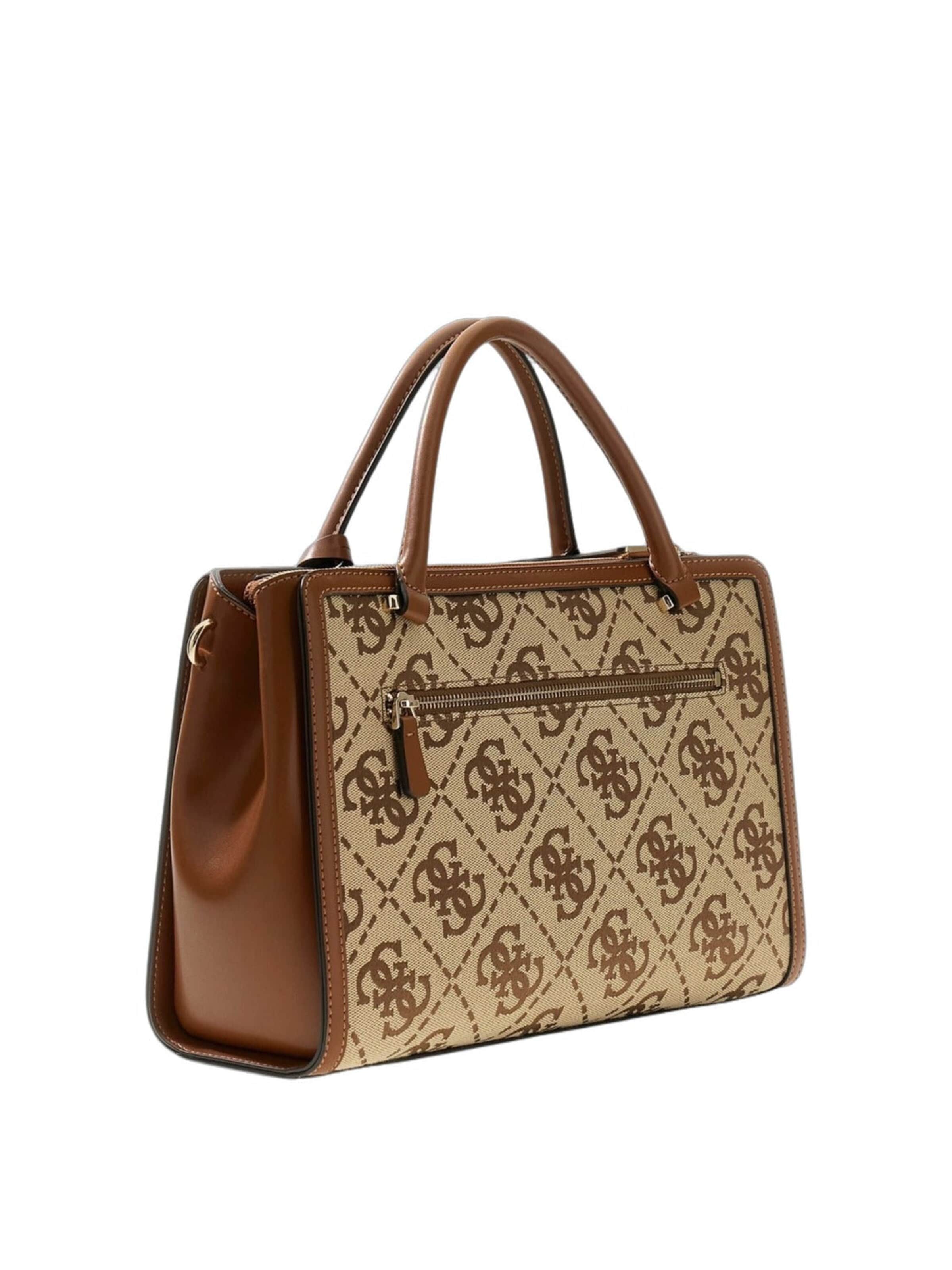 GUESS Handväska 'Audrey' i beige