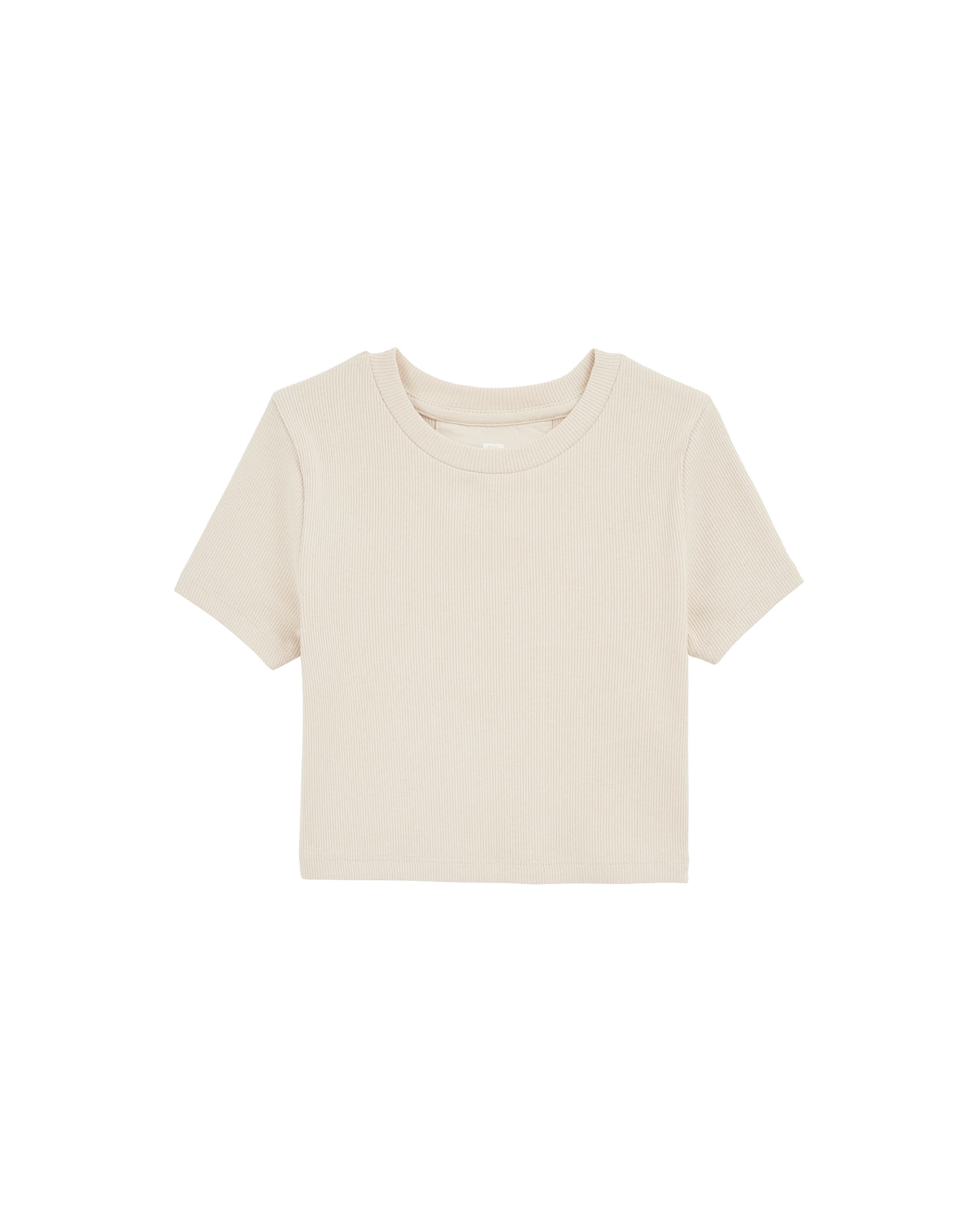 WE Fashion T-shirt i beige: framsida