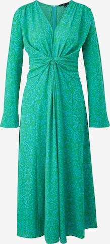 Robe COMMA en bleu : devant