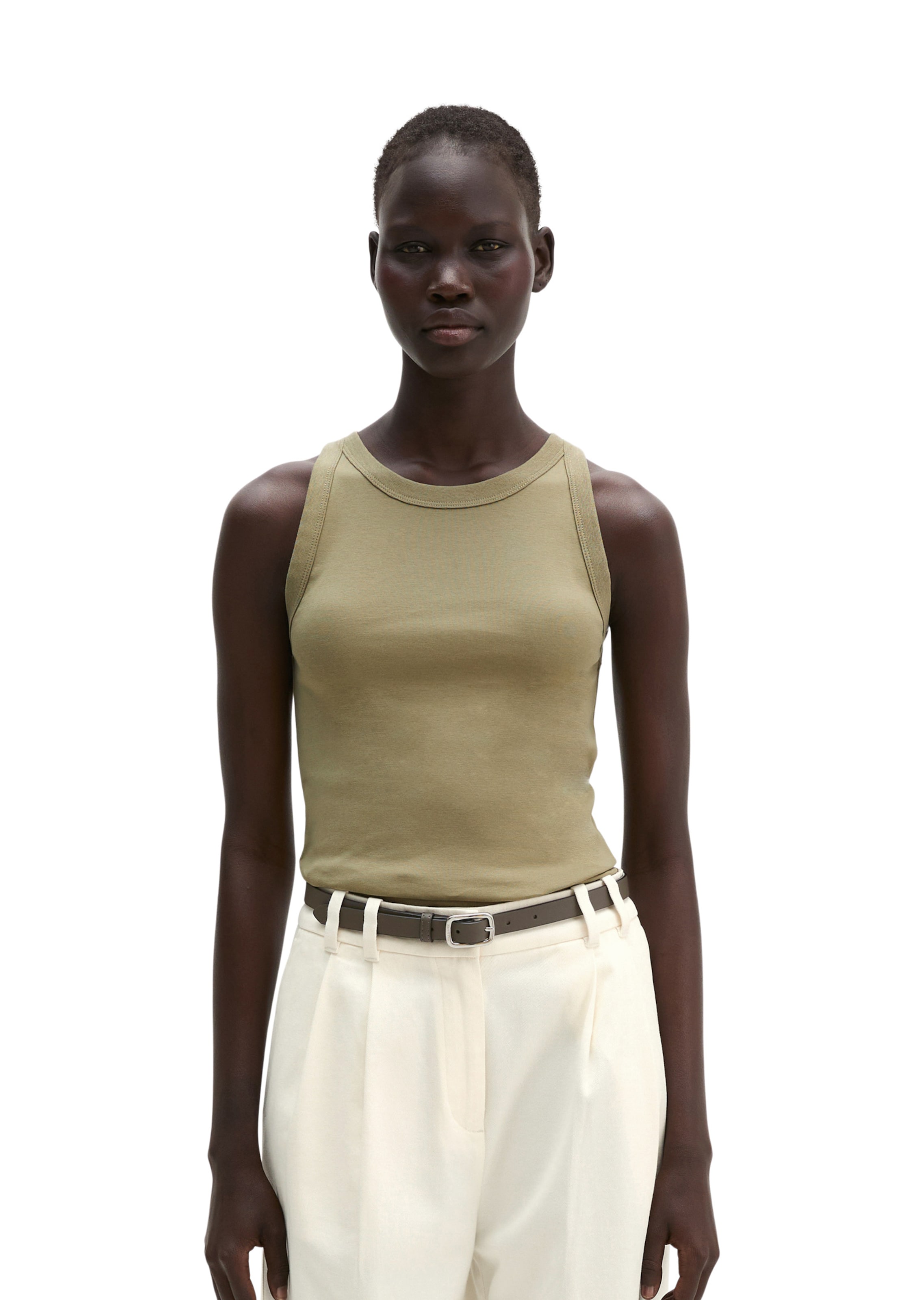 Marc O'Polo Top in Grün: Vorderseite