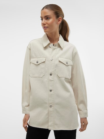 VERO MODA Bluse 'Naya' in Beige