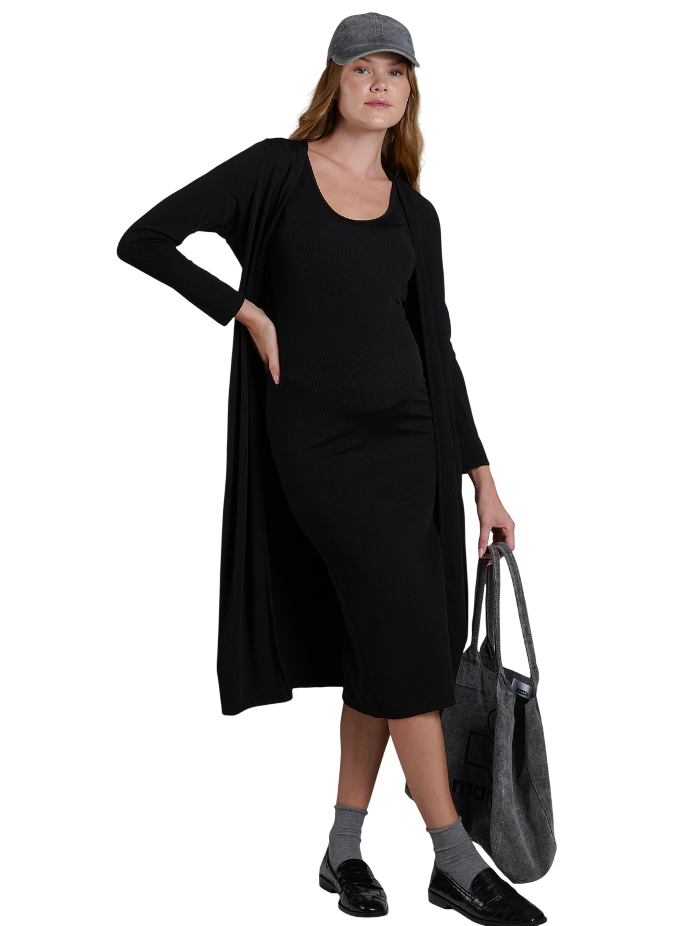 LYN MAMA Kleid in Schwarz