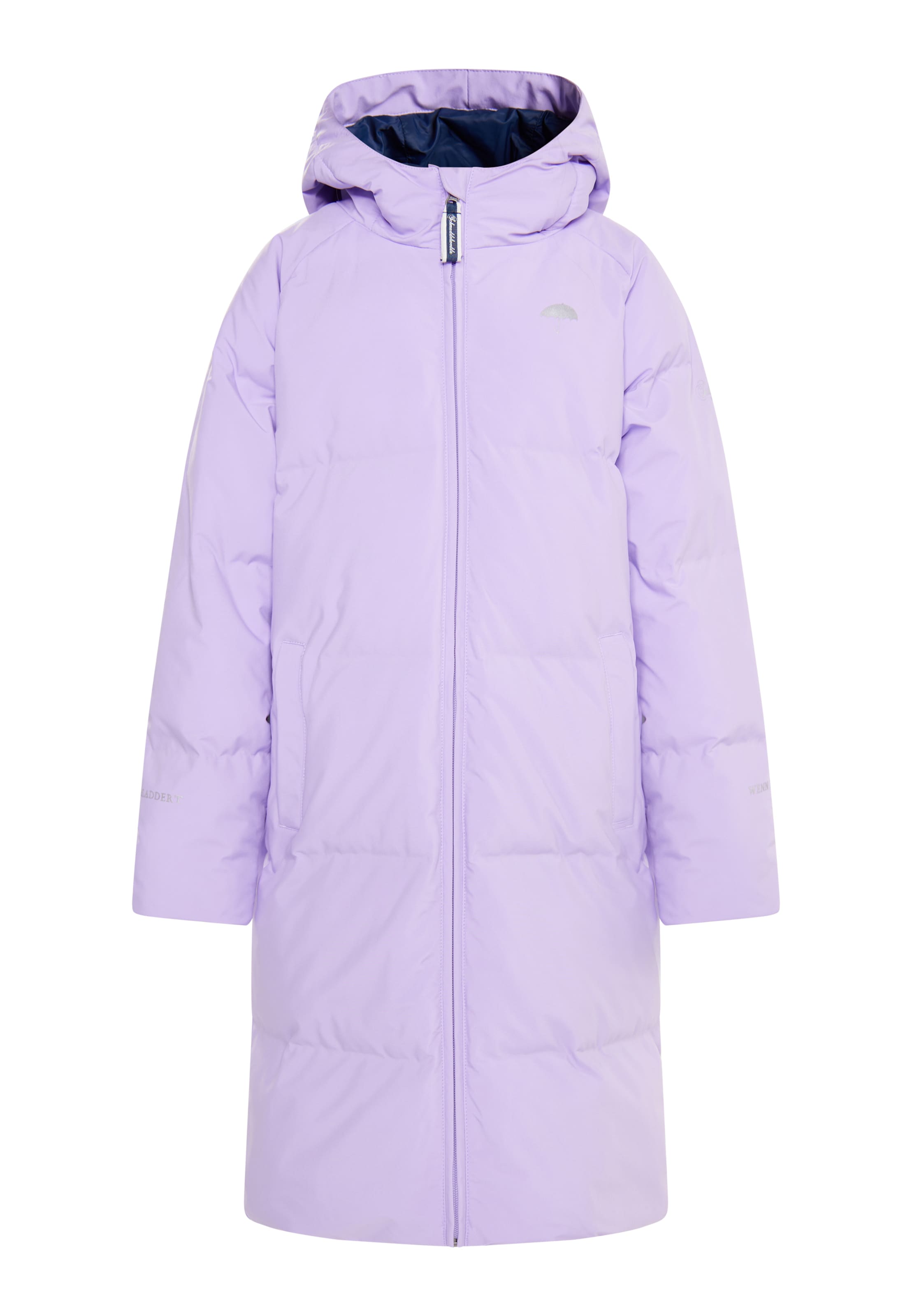 Veste d’hiver Schmuddelwedda en violet : devant