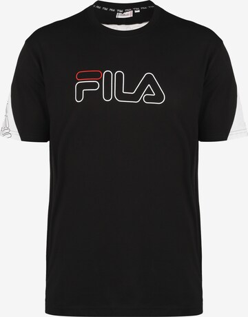 FILA Shirt in Zwart: voorkant