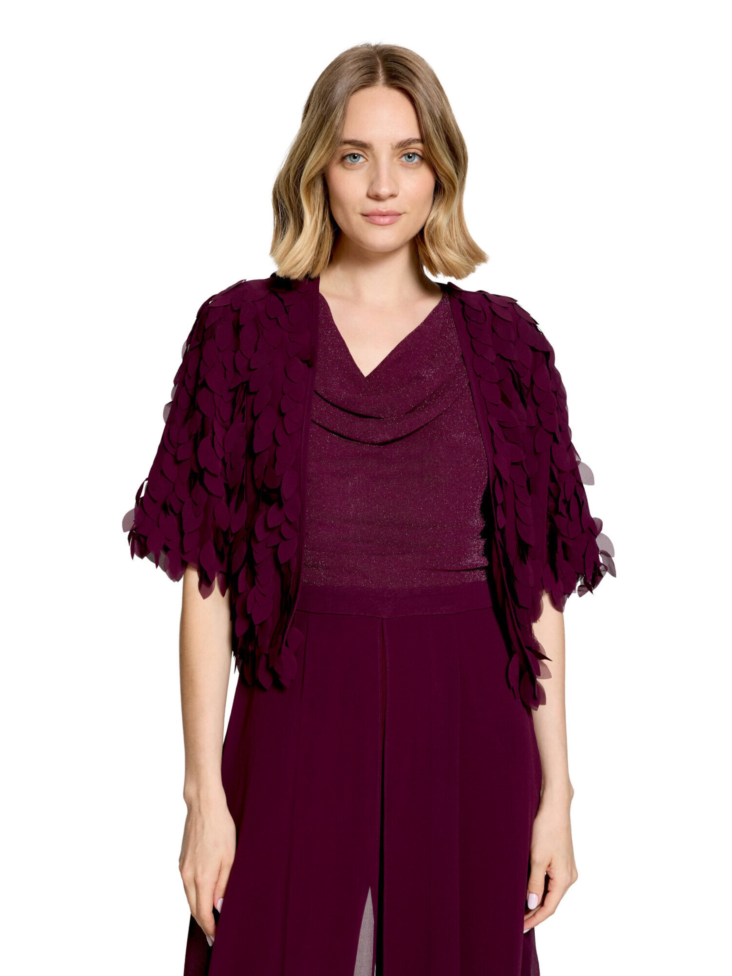 Blazer di Vera Mont in rosso: frontale
