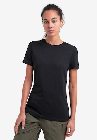 ICEBREAKER - Camiseta funcional 'Tech Lite III' en negro: frente