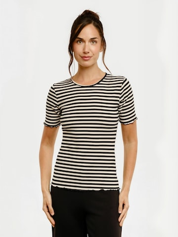 Haut ' NATALIA ' Liberte Essentiel en noir : devant