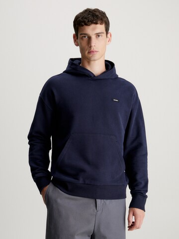 Calvin Klein Sweatshirt in Blauw: voorkant